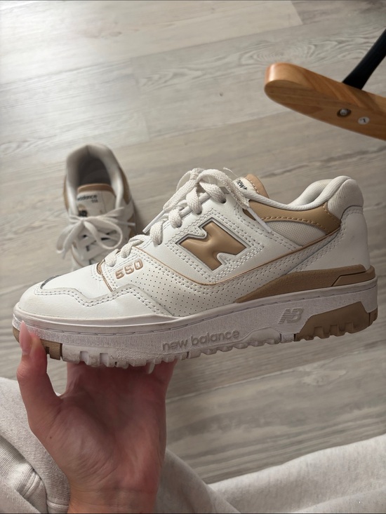 New Balance Shoes - New Balance 550 Women’s White & Beige Sneakers